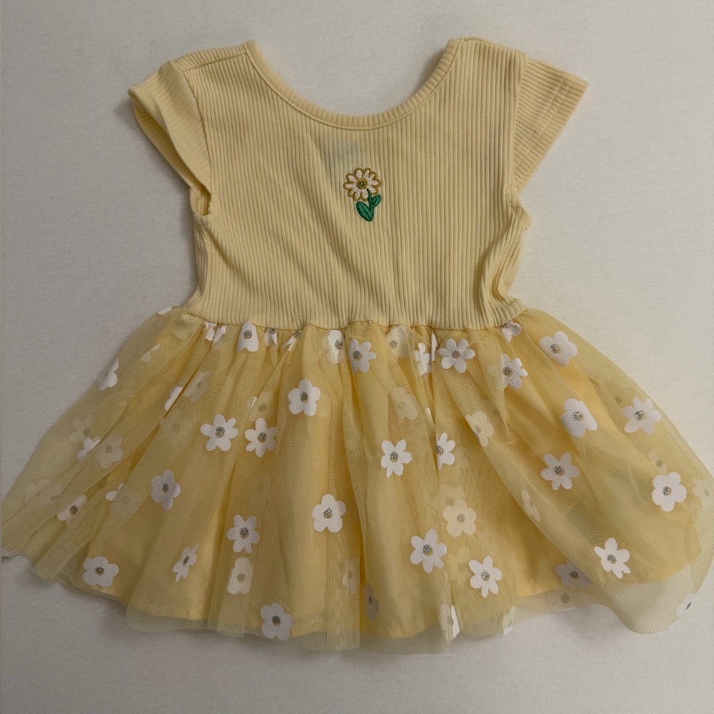 Old Navy flower yellow dress